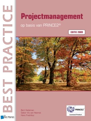 cover image of Projectmanagement op basis van PRINCE2&#174; Editie 2009